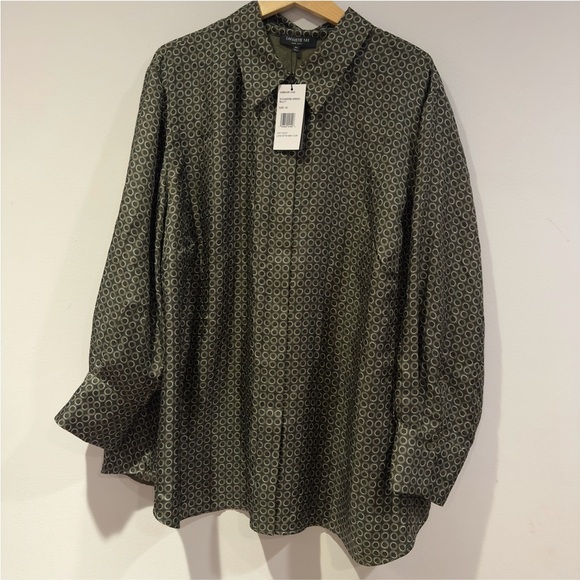 Lafayette 148 New York Diana Long Sleeve Silk Blouse - Picture 3 of 8